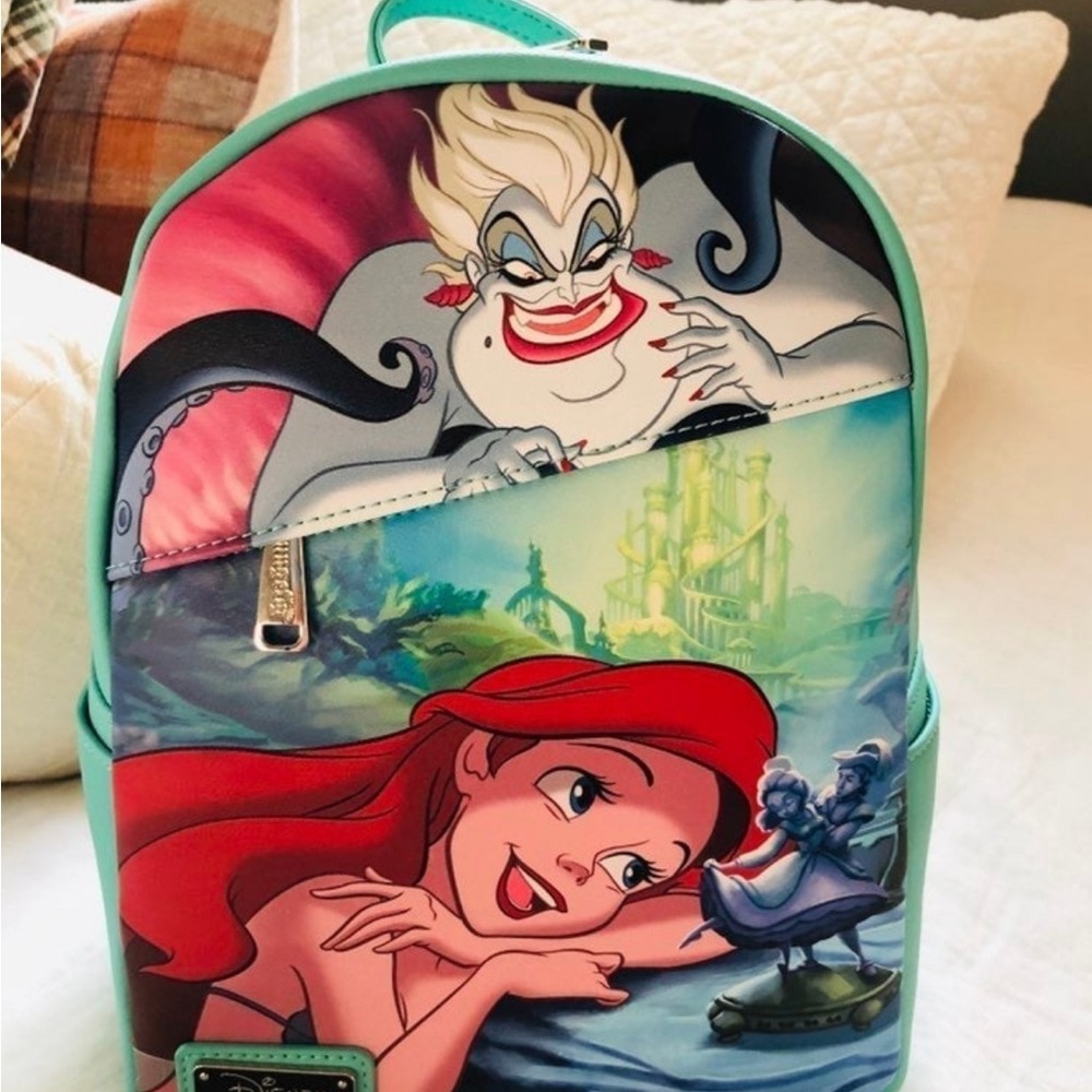 NWT OG DEC The Little Mermaid Loungefly - Picture 9 of 9